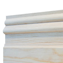 Load image into Gallery viewer, Detail of the moulded top edge of Manor House Architrave, Unsorted Grade Softwood Pine