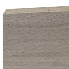 Load image into Gallery viewer, Detail of the moulded top edge of Chamfer Skirting Board, Prime European Oak
