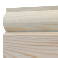 Load image into Gallery viewer, Detail of the moulded top edge of Torus Architrave, Unsorted Grade Softwood Pine
