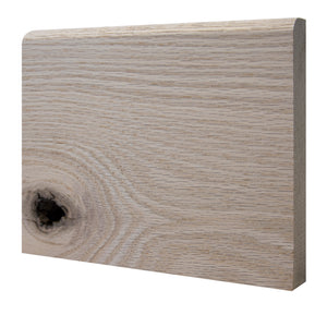 Bullnosed Skirting Board - Character Oak